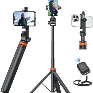 Tripod Selfie Stick With Bluetooth Remote